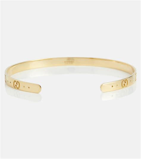 gucci icon rose gold bracelet|Gucci gold bracelet price.